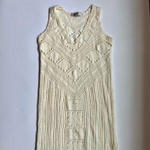 FP Beach Crochet Midi Cover Up Dress!
